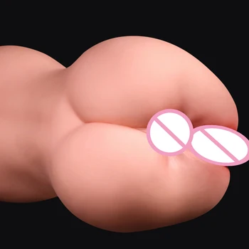 1250g Real Coño Vagina Artificial Masturbador Masculino Realista Anal para Hombres de Bolsillo de Silicona Blanda Lubricar con agua Juguetes Sexuales