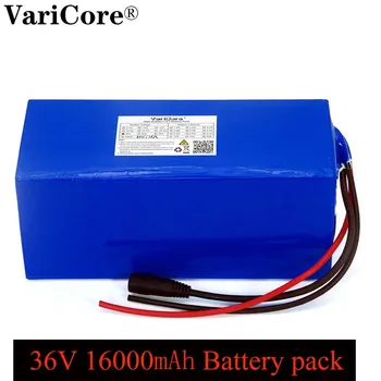 VariCore 36V 16ah 18650 Batería de litio y 800Watt 20A bms protección de 16000mAh fuente de alimentación de respaldo