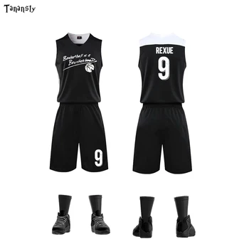 2021 de los Hombres de baloncesto camisetas del conjunto de los adultos en blanco Versión Uniformes deportivos universitarios Personalizada camisetas de chaleco nombre Personalizado logotipo de trajes