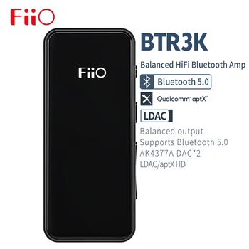 FiiO nueva marca BTR3K de alta fidelidad de Bluetooth 5.0 de Deportes Receptor/Amplificador de Auriculares con AK4377A2 DAC|aptX HD/LDAC Apoyo de 3,5 mm y 2.5 mm