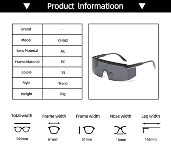 2020 De Metal De Gran Tamaño Gafas De Sol De Las Mujeres De Los Hombres Steampunk Gafas Para Mujer De La Marca Del Diseñador De La Parte Superior Plana Siamés Gafas De Sol De Tonos Oculos