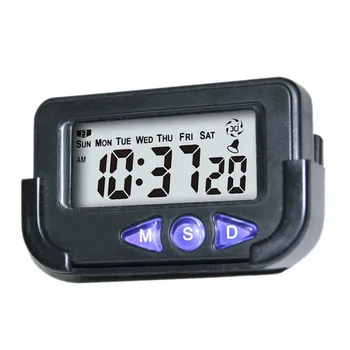 Recién Portátil De Tamaño De Bolsillo Electrónica Digital Reloj Despertador De Viaje De Automoción Electrónica Cronómetro Venta