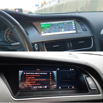 Para Audi A4 A4L A5 B8 8K de la radio del Coche 4+64GB Android Estéreo GPS Radio DVD Pantalla del Monitor MMI 2G 3G MIB radio multimedia tape rec