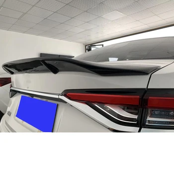 CEYUSOT Real de Fibra de Carbono, Accesorios Coche Spoiler de la Corola 2019 2020 Nuevo Toyota Corolla Labio Trasero Alerón del Ala de la Cola de Estilo R
