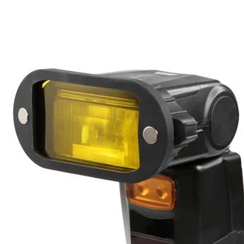 Selens Magnético de Silicio Difusor de Luz de Caucho Esfera Modular Flash Kit de Accesorios para Canon Nikon en-Cámara Speedlite