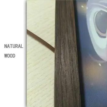 Knight Rider Temporada 1 programa de Tv de Arte de la Lona del cartel de la decoración de la pintura con la madera sólida colgante de desplazamiento