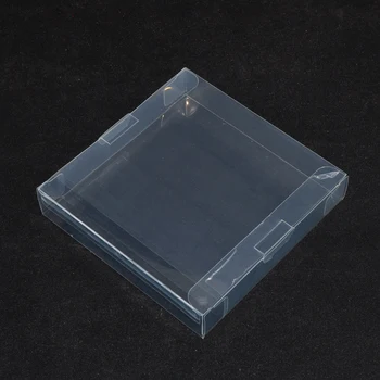 10 unidades de un lote de Alta calidad caja de Plástico transparente Protector de Cartuchos de MASCOTAS para GameBoy Advance de Color para G-B /G-B-C /G-B-a