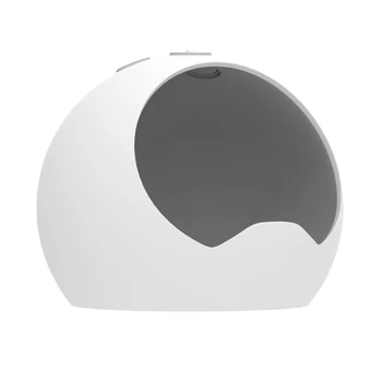 A prueba de polvo Cubierta Protectora de la Manga de Silicona Caso de la Piel para-Amazon Echo Dot 4 Accesorios de Altavoces