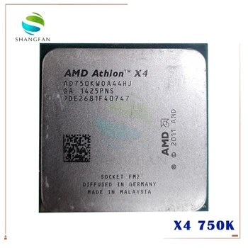AMD X4 750X X4 750K AD750XOKA44HL AD750KWOA44HJ Quad-Core FM2 3.4 GHz X4-750X X4 750K Socket FM2