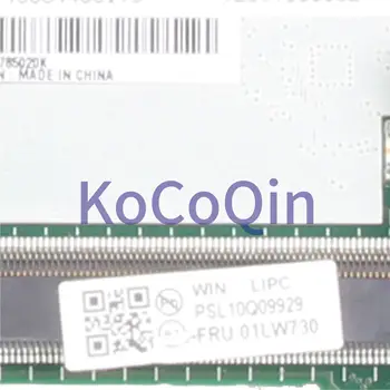 KoCoQin de la placa base del ordenador Portátil Para LENOVO Thinkpad X270 Núcleo SR2F1 I7-6600U Placa base DX270 NM-B061 01LW730 01HY522 Probado
