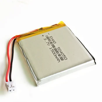 10 pcs 504050 JST 2.0 mm 3.7 V 1500mAh batería de Polímero de Litio LiPo Batería Recargable Para el DVD de la ALMOHADILLA de móvil, pc de la tableta del banco de la alimentación de la Cámara