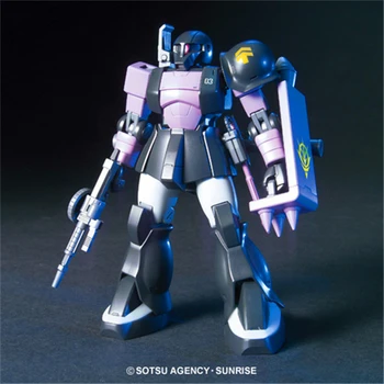 BANDAI GUNDAM 1/144 HGUC 068 MS-05 Zaku I modelo de Gundam niños reunidos Robot Anime figuras de acción, juguetes