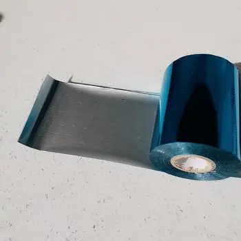 Nuevo Paquete de la Caja de Holográfica de la Luz Azul de Aluminio Liso Estampado en Caliente con Costo de Envío