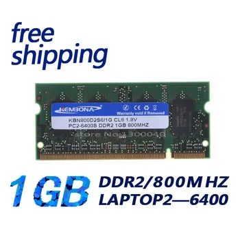 KEMBONA de memoria ram ddr2 para laptop ddr2 1gb 800mhz pc2-6400 sodimm gastos de envío gratis con garantía de por vida 8chips