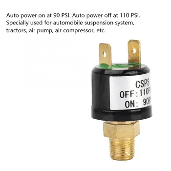 90-110 PSI Compresor de Aire de Presión Interruptor de Control de la Válvula de servicio Pesado Interruptor de Presión