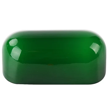 Caliente XD-color Verde CRISTAL BANQUERO de la CUBIERTA de la LÁMPARA/de Banqueros de Cristal de la Lámpara de Sombra de la sombra de la lámpara