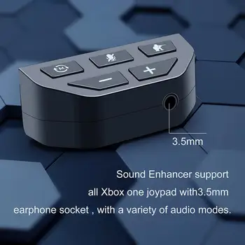 Potenciador De Sonido Para Xbox Un Controlador Potenciador De Sonido Estéreo De Auriculares De Audio Adaptador Para Xbox One X/S Controlador De Accesorios