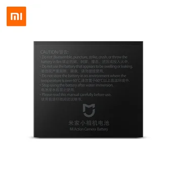 Original 1450mAh 3.8 V Batería Recargable para el Xiaomi Mijia baterías Para Mini 4K Cámara de Acción de Piezas de Recambio Accesorios Cargador