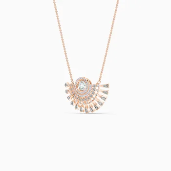 2020 de la Moda de Joyería de la SWA Nuevo ESPUMOSO DIAL de DIAL-UP Collar de Glamour de Cristal de Oro Rosa Collar de Mujer Romántica de la Joyería de Regalo