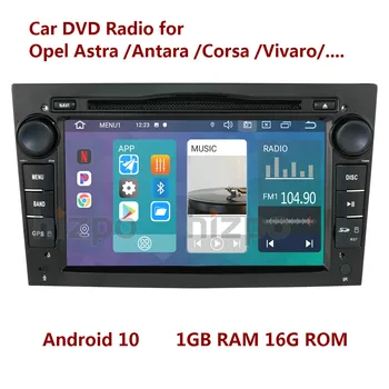 Android 10.0 GPS del Coche del DVD de Radio para Opel Astra H G J Zafira Meriva Corsa C D Vivaro Vectra C Antara Combo Vauxhall Tigra TwinTop