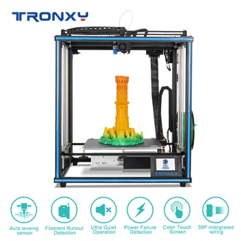 Tronxy 2020 adaptadas a los Nuevos tiempos X5SA 24V DIY Kit de Impresora 3D CoreXY Metal de la Placa de construcción 330*330 mm de Calor tabla 3d, Filamento del Sensor