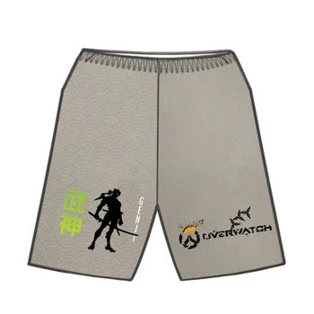 2019 Nueva Impresión 3D Juego de UJO D. VA de pantalones Cortos de los Hombres a la Playa de Hawaii Impresión 3d de pantalones Cortos Casual Hip Hop para Hombre Pantalones Cortos de Verano Masculino