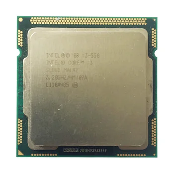 Intel core i3 550 CPU LGA1156 socket /3.2 GHz /L3 4 MB /procesador dual-Core de TDP -73W /tiene una 1156 x3440 x3450 x3470 venta