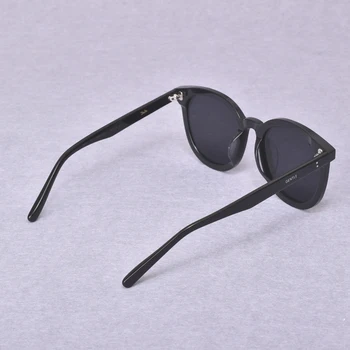 2020 Nueva Marca de Moda de Gafas de sol SUAVE Solo Gafas de Acetato Polarizados UV400 Ronda de Gafas de sol de las mujeres de los hombres con la Caja Original