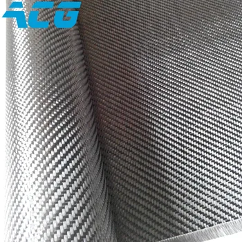 1m de ancho de 10m/lote 320g 6K de fibra de carbono telas de paño