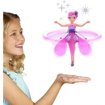La princesa Flying Fairy Sensor de Movimiento Voladora Mágica Hada bebé niña niño muñeca barbie