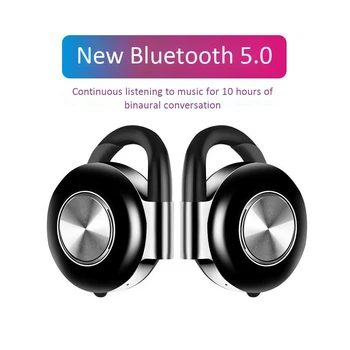 Aire V5 Auriculares Inalámbricos TWS Estéreo Bluetooth 5.0 el Gancho para la Oreja los Auriculares con Cancelación de Ruido, Auriculares Bluetooth con Micrófono