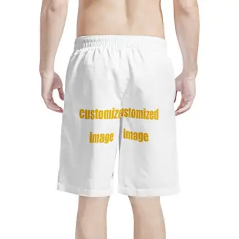 NOISYDESIGNS 2020 impresión Personalizada de los Hombres pantalones Cortos de Verano se Seca Rápido y Cómodo de ropa de playa Homme Machos Cortos de Tamaño Más Masculina