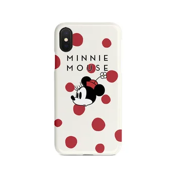 2021 Disney de Minnie para el iPhone 6/7 más xr xs max 11/12pro max 12mini kawayi coupe de la caja del teléfono