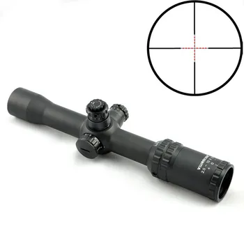 Visionking 2.5-10x32 Súper Gran Angular Tactical Rifle Alcance de la FMC Impermeable a prueba de Choques de Visores De Caza de la Luneta Para Rifle
