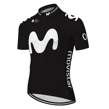 Movistar jersey de ciclismo de Carreras abbigliamento ciclismo estivo 2020 de secado rápido jersey de Manga Corta ciclismo mtb Bicicleta Jersey