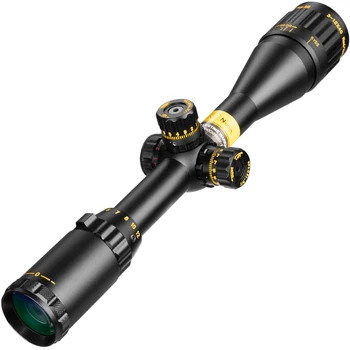 NSIRIUS de Oro 3-12 X 40 AOE Riflescope el visor Óptico Rojo Verde llluminate Retículo de la Torreta de bloqueo Táctico de Caza de Vista