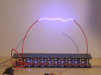 10 - Etapa de Marx Generador de Tesla Arco Generador de impulsos de Rayo Kit de BRICOLAJE para ZVS Flyback Controlador de la Junta /de la bobina de encendido