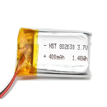 802030 082030 500mah 3.7 V batería de polímero de litio de MP3 MP4 GPS juguetes pequeños