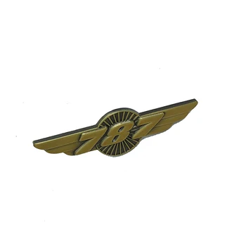 MUCHO X 50PCS Vintage Boeing 747 / 777 /737/ 787/350 Insignia, el Pin de la Broche del Mejor Regalo Pequeño para piloto aviador amante de aviador