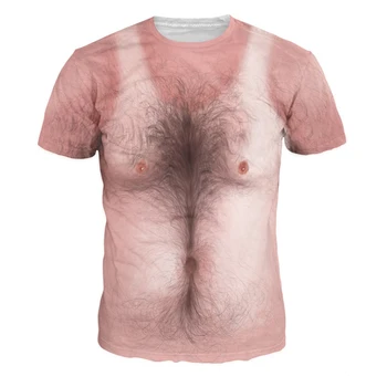 Harajuku camiseta de las mujeres de 2016 nueva de verano en 3D del cuerpo humano camiseta sexy mens t shirt de moda divertido hip hop europeo de la moda de la calle