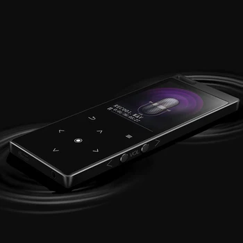 Nuevo Original Benjie Bluetooth Reproductor de MP3 Portátil de Audio de 8 gb con Altavoz Incorporado Reproductor de Música, Grabadora de Radio FM Soporte de Tarjeta TF