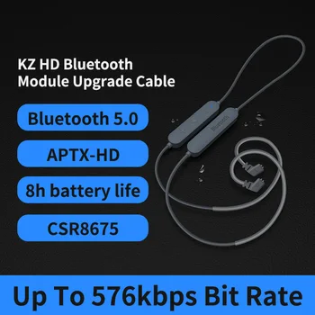 KZ Aptx HD CSR8675 Módulo de Bluetooth de los Auriculares 5.0 Wireless Cable de Actualización se Aplica Original Auriculares Para ZS10 ZSN Pro/ZSX/AS12