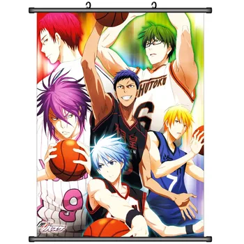Japonés de juegos de Anime Kuroko no Basketball Kise Ryota Kasamatsu Yukio Takao kazunari Aomine Daiki la Decoración del Hogar de la Pared de Desplazamiento Cartel