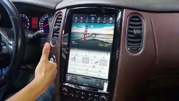 Para Infiniti G37 Android Radio G35 Tesla 4+128GB Coche Reproductor Multimedia G25 G37S coupé Estéreo de Navegación GPS de la unidad de Cabezal Auto radio