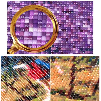 5d bricolaje diamante bordado de pájaros en forset diamante pintura de punto de Cruz cuadrado completo de diamante de imitación mosaico de la decoración del hogar