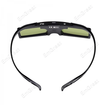 4pcs/lot G15 DLP Link 3D Gafas de Obturador Activo para Optoma Agudo de LG, Acer, BenQ Acer Dell Vivitek DLP-LINK Proyectores DLP Link
