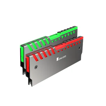 JONSBO RGB de Memoria RAM Disipador de calor de Refrigeración Chaleco AURA de Control de Aluminio de la PC de Escritorio RAM Cooler del Disipador de Calor del Radiador Térmico PadNC-2