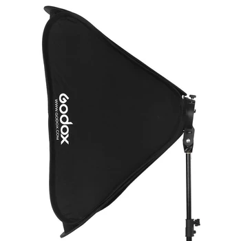 Godox 40x40 caja de luz + S-Tipo de Soporte Bowens Titular+ Kit de Bolsa para el Flash de la Cámara