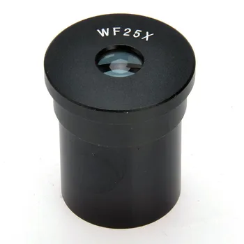 WF20X WF25X Ocular Biológica Microscopio Óptico de Campo Amplio de Vidrio Ocular de la Lente de Montaje Tamaño de 23.2 mm 20 X 25X