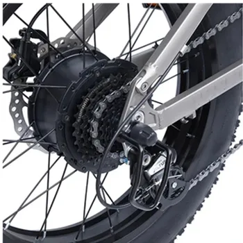 2020 48v500w Ebike Plegable Eléctrica de la Bici de más de 100 millas plegable Bicicleta con Recarga & Regenerativa del Sistema